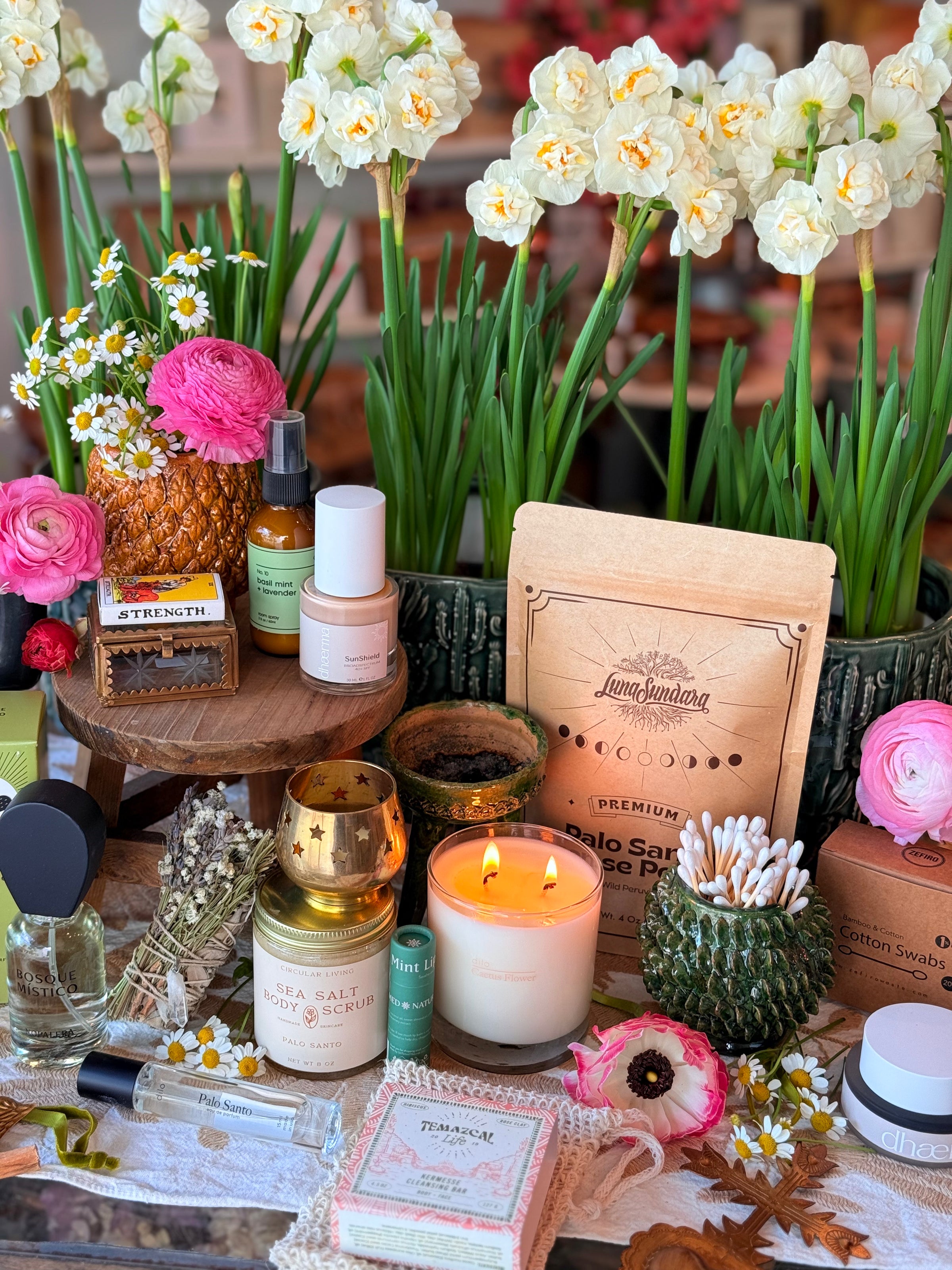 Photo of an assortment of products in "Elexia's Favorites"