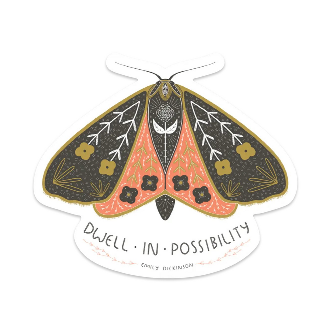 Dwell in Possibility Sticker