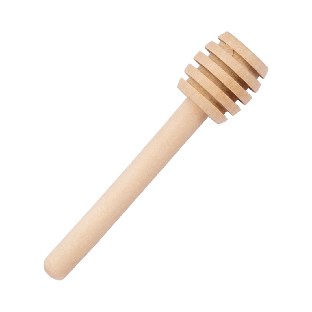 Wooden honey dipper