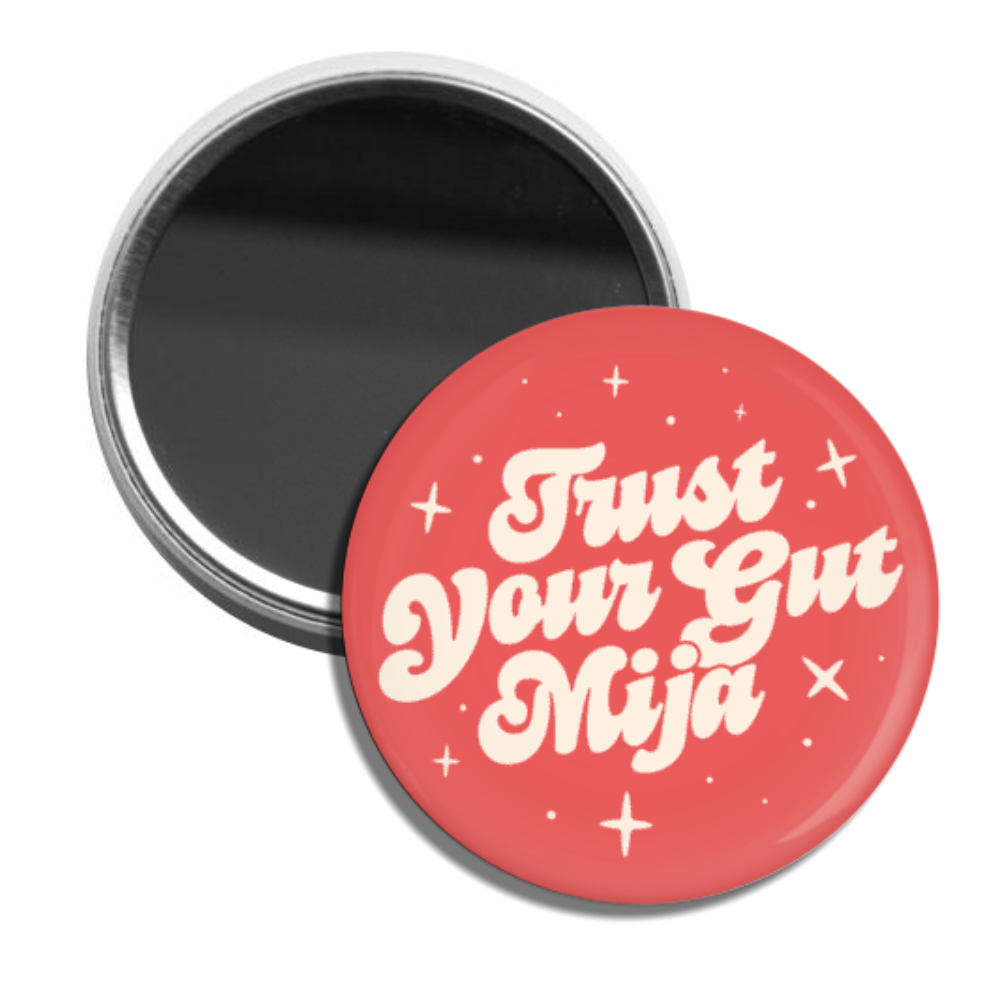 Trust Your Gut Mija Pocket Mirror