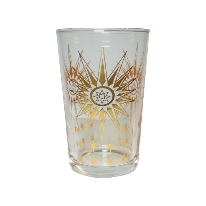 Moroccan Long Star Tea Glass