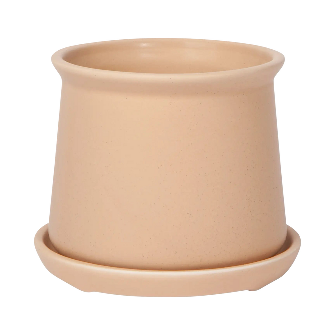 Light sand colored planter