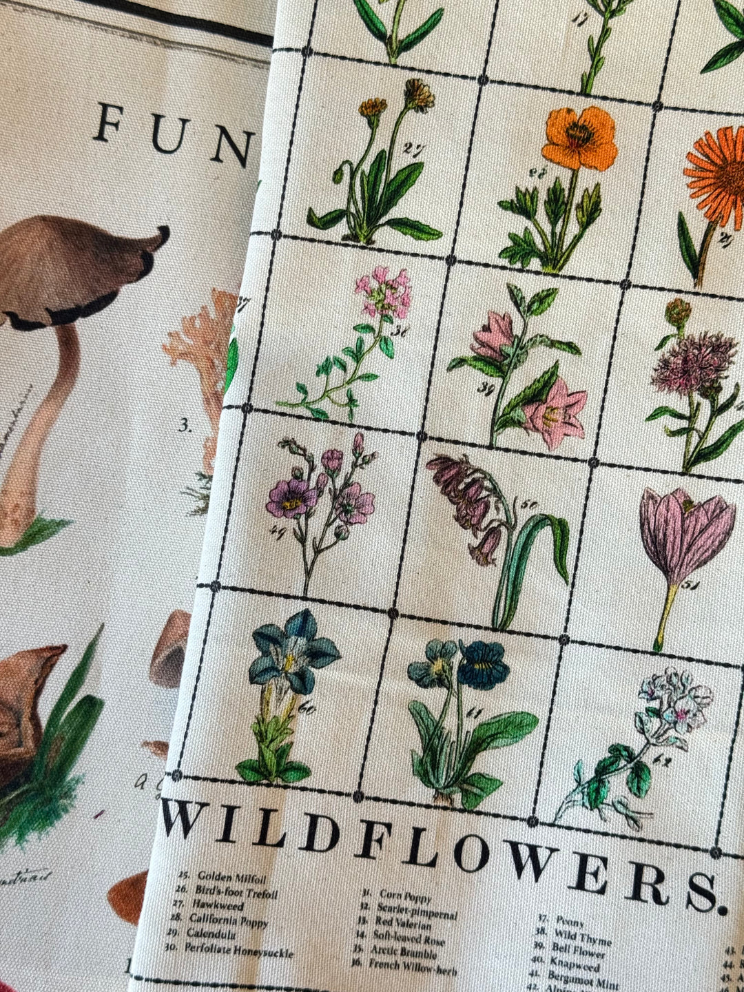 Wildflowers Tea Towel