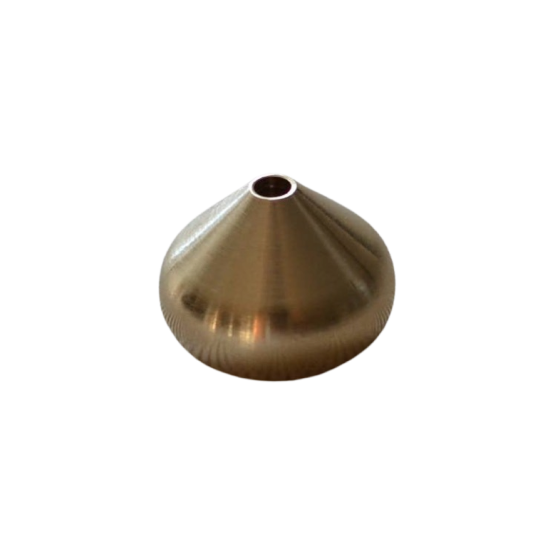 waterdrop shaped brass incense holder. Brand: Cedar and Myrrh