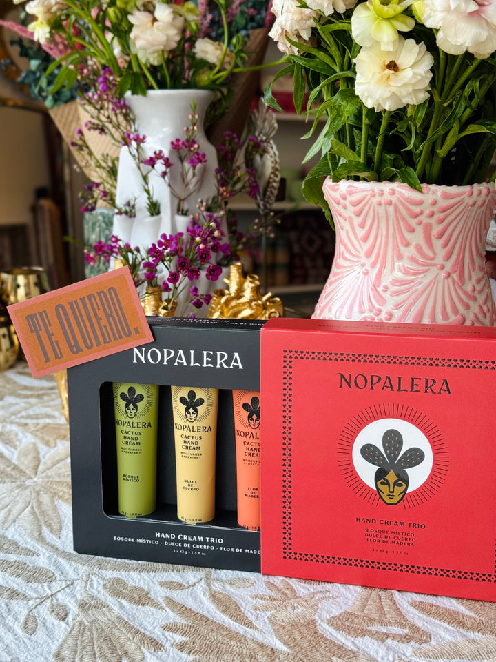 Nopalera Cactus Hand Cream Trio Gift Set - Valentine's Day Limited Edition