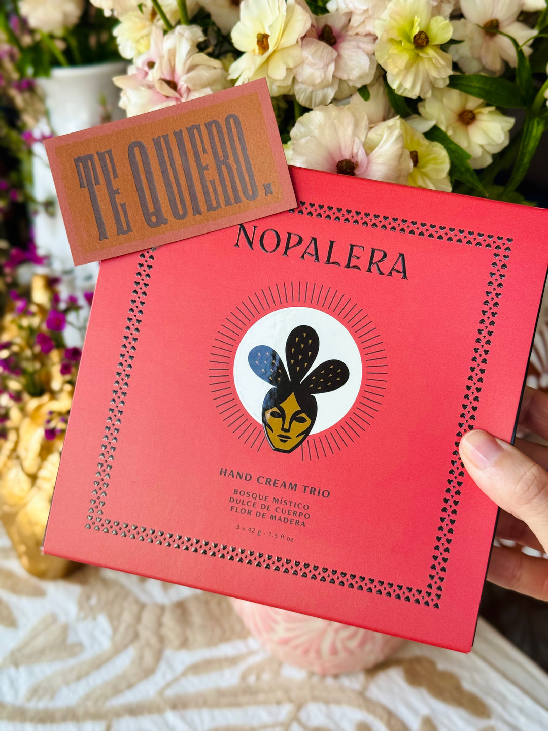 Nopalera Cactus Hand Cream Trio Gift Set - Valentine's Day Limited Edition