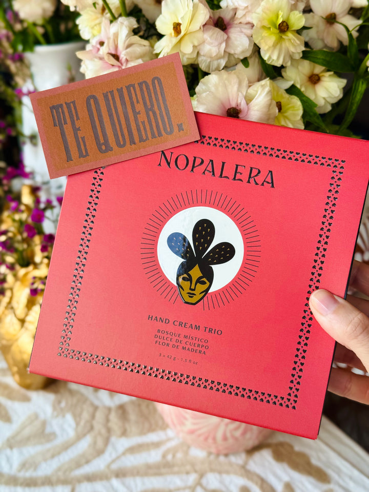 Nopalera Cactus Hand Cream Trio Gift Set - Valentine's Day Limited Edition