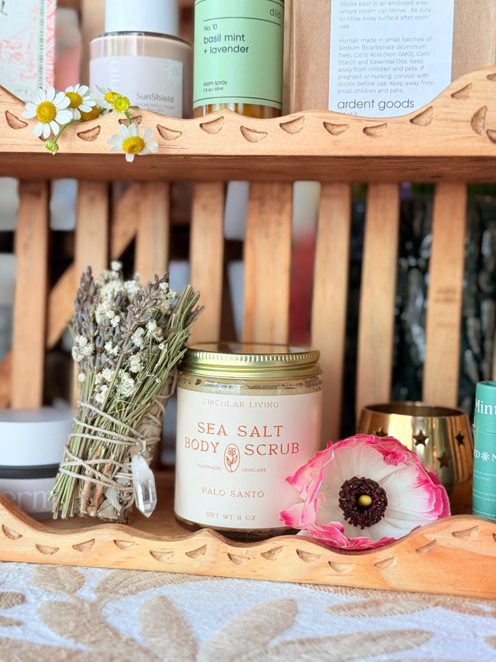 Sea Salt Body Scrub - Palo Santo