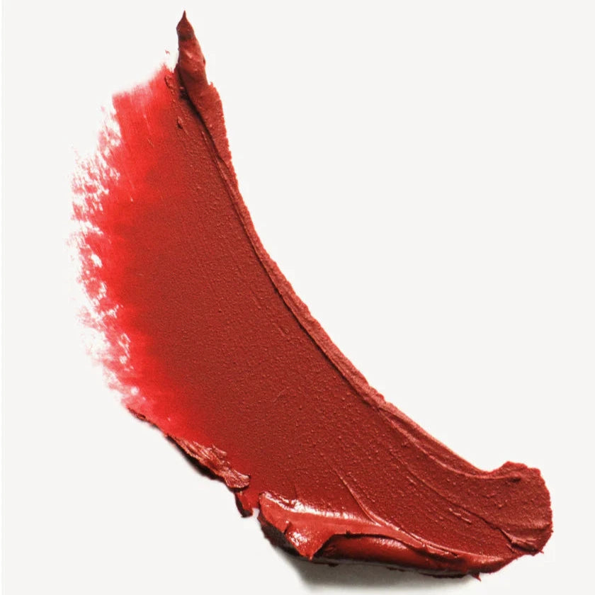 swatch of the brick red color pot product
