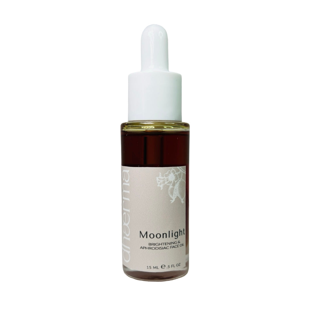 15 ml clear bottle with a white lid and light gray branded label