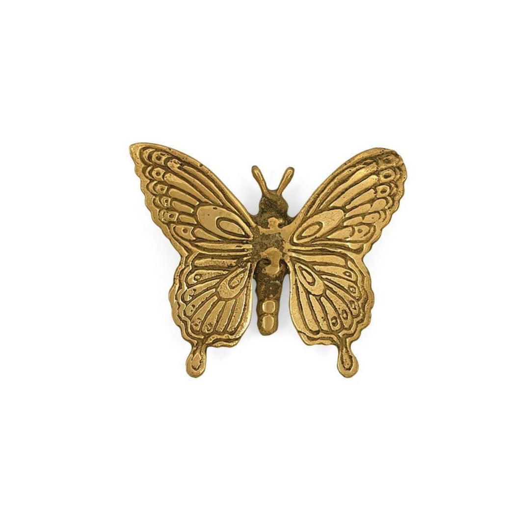 brass butterfly figurine