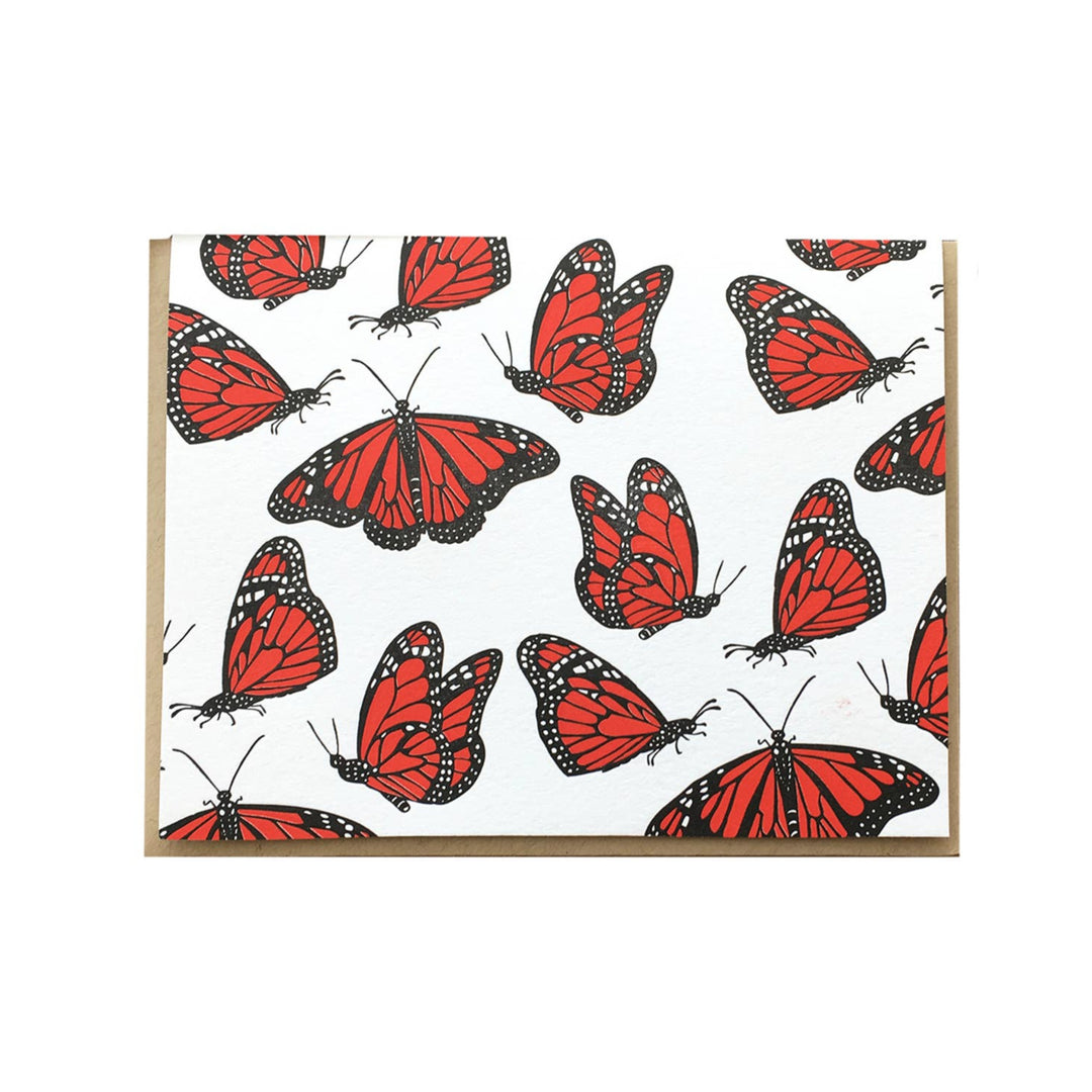 Monarch Butterflies Greeting Card